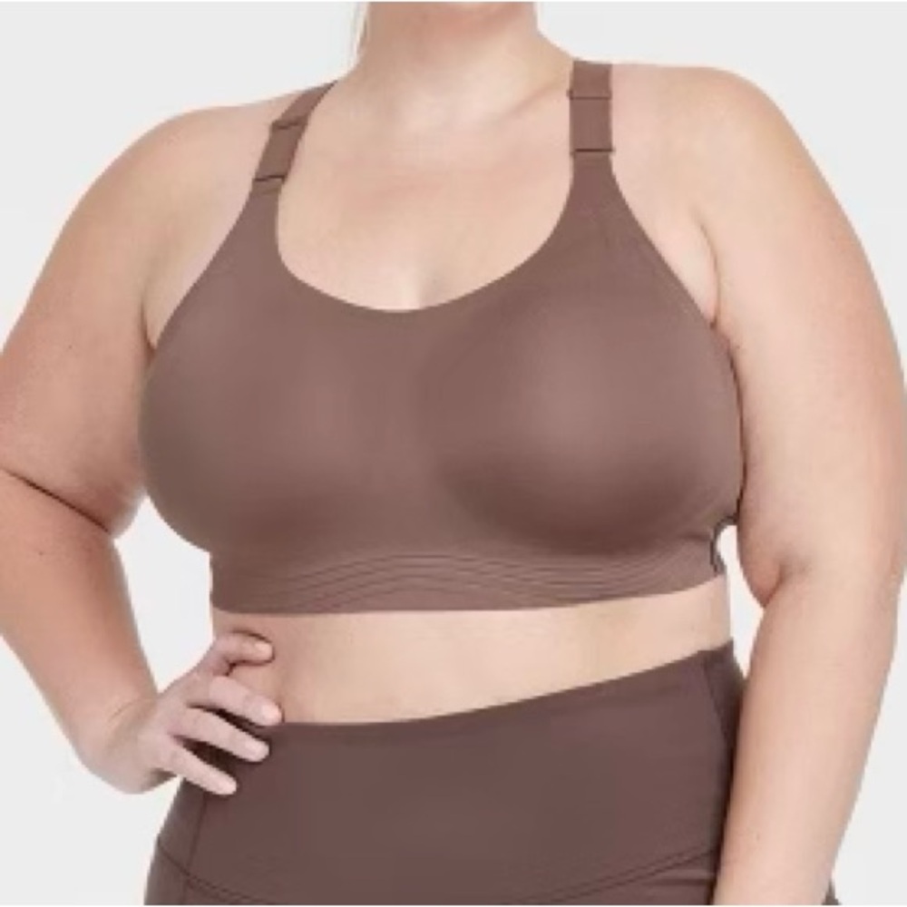 All in Motion Chocolate Sports Bra